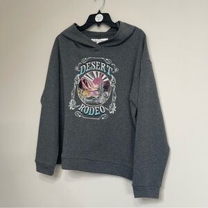 Vintage America Gray Desert Rodeo Graphic Hoodie
Sz XL ~ NWT~ Casual ~ Weekender